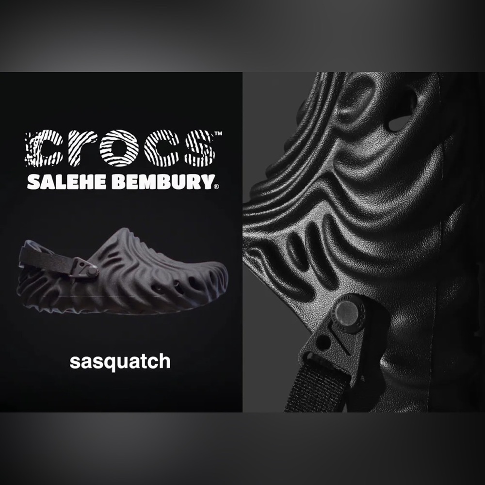 Salehe Bembury crocs Sasquatch